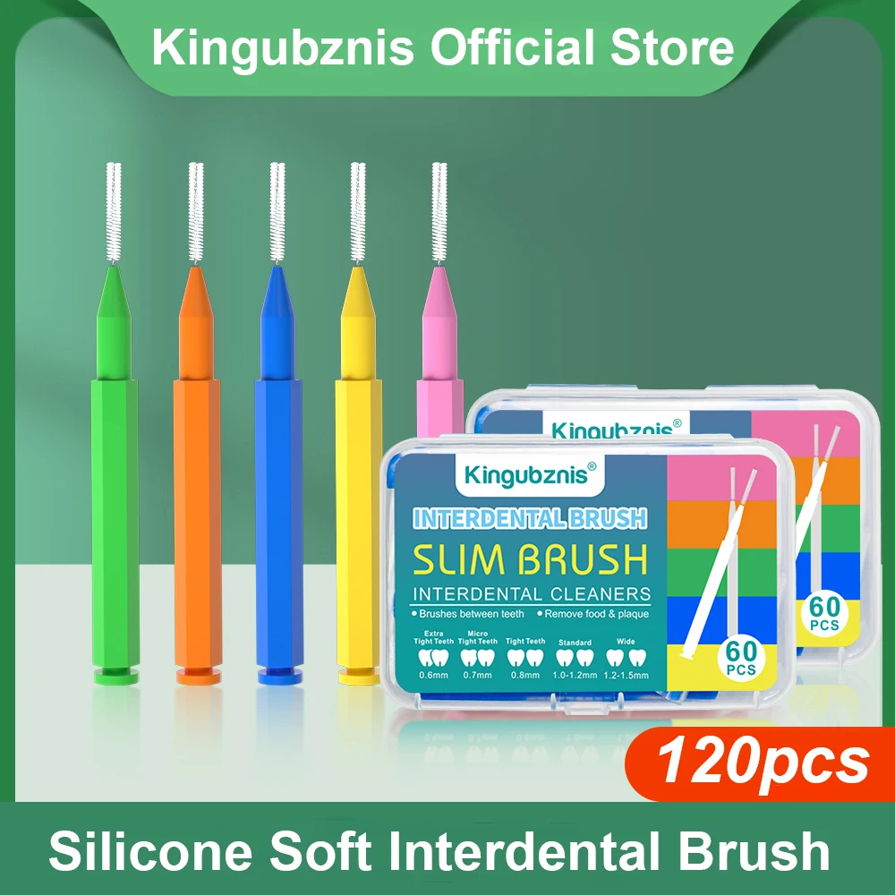 Kingubznis 120 units Interdental Brush For Orthodontics Dental Braces Clean Between Teeth Ultrafine Thread brosse interdentaire
Kingubznis 120 units Interdental Brush For Orthodontics Dental Braces Clean Between Teeth Ultrafine Thread brosse interdentaire