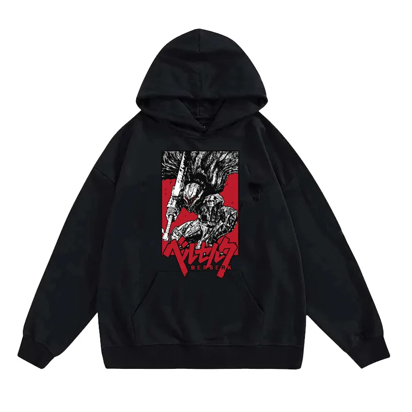 Fashion Anime Berserk Printed 320g Heavy Fabric Cotton Hoodies Men's Casual Loose Harajuku Hoodie Streetwear Sweatshirts Male
Fashion Anime Berserk Printed 320g Heavy Fabric Cotton Hoodies Men's Casual Loose Harajuku Hoodie Streetwear Sweatshirts Male