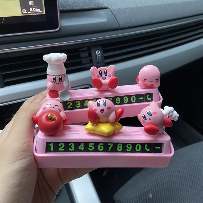 Kirby Cute Kirby Cute Temporary Parking Number Plate Aromatherapy Perfume Move License Plate Leave Phone Plate Accessories
Kirby Cute Kirby Cute Temporary Parking Number Plate Aromatherapy Perfume Move License Plate Leave Phone Plate Accessories