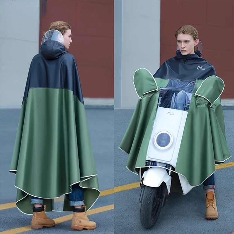 High Quality Motorcycle Bicycle Bike Raincoat Hooded Waterproof Rainwear Poncho Electric Vehicle Rain Coat Man Women Rain Gear
High Quality Motorcycle Bicycle Bike Raincoat Hooded Waterproof Rainwear Poncho Electric Vehicle Rain Coat Man Women Rain Gear