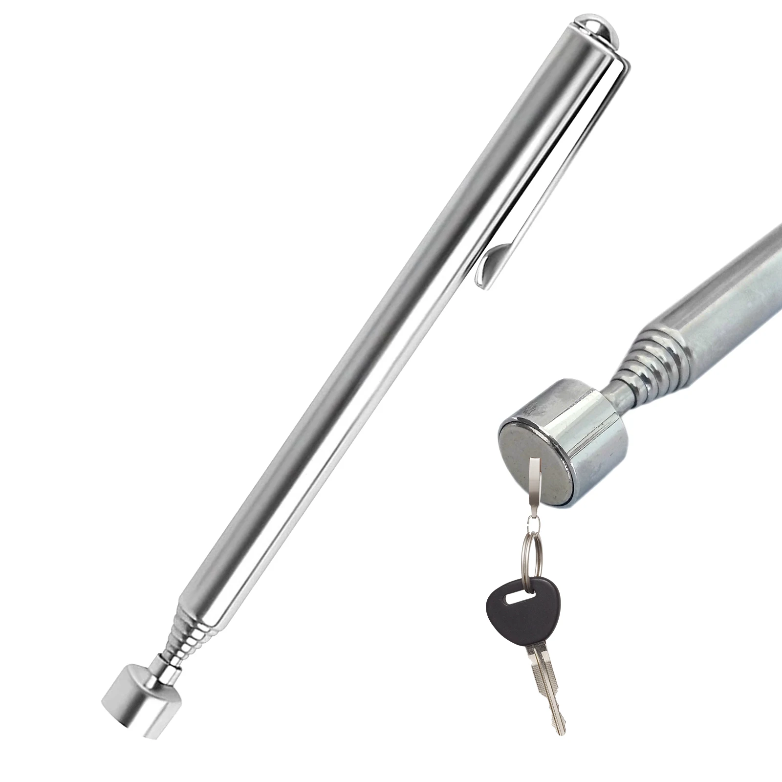 Telescopic Pick Up Pen Extendable Magnetic Handheld Stick Retractable Suction Rod for Metal Objects Nails Truck Accesories
Telescopic Pick Up Pen Extendable Magnetic Handheld Stick Retractable Suction Rod for Metal Objects Nails Truck Accesories