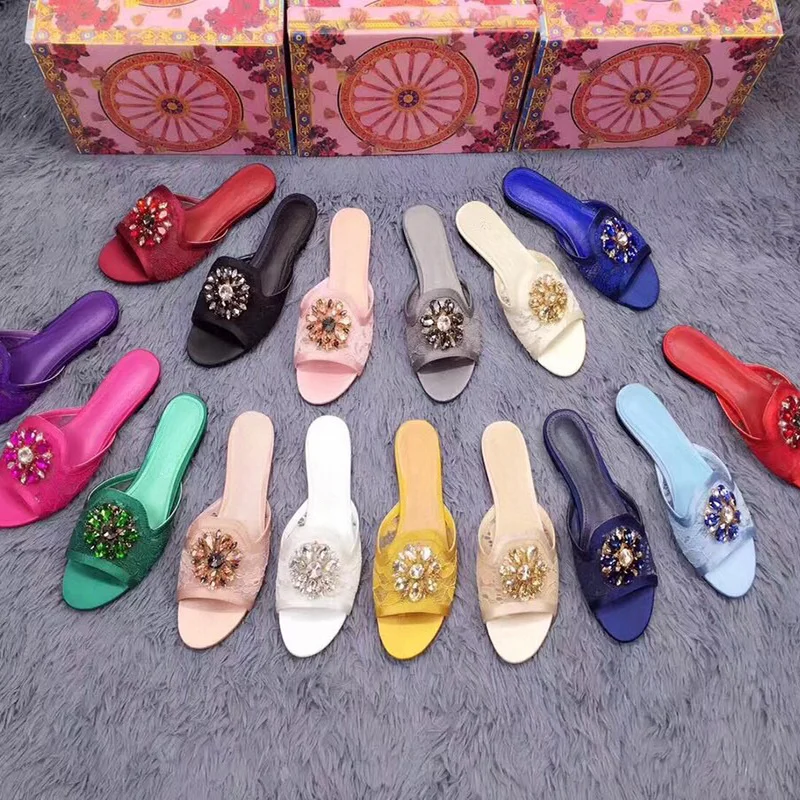 2023 New Summer~Lace Flatsole Slippers with Mesh Breathable Rhinestones on the Outside~Women's Sandal Slippers
2023 New Summer~Lace Flatsole Slippers with Mesh Breathable Rhinestones on the Outside~Women's Sandal Slippers