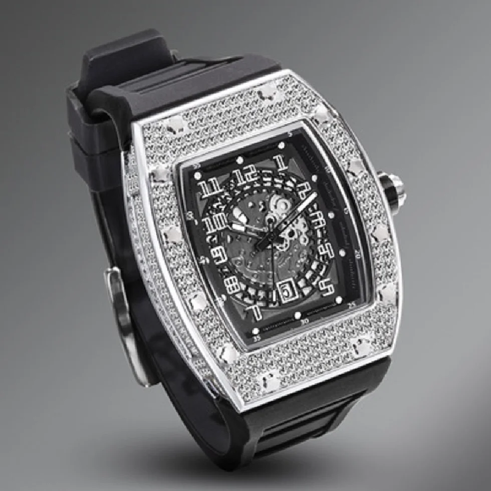 Fashion Brand MISSSFOX Silicone Strap Quartz Men Watches Ice Diamond Clocks Male Date Waterproof Sports Wristwatch Free Shipping
Fashion Brand MISSSFOX Silicone Strap Quartz Men Watches Ice Diamond Clocks Male Date Waterproof Sports Wristwatch Free Shipping