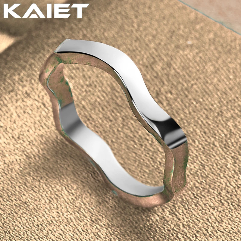 KAIET 925 Silver Color Wave 7-10# Ring For Women Lover Party Fashion Accessories Jewelry
KAIET 925 Silver Color Wave 7-10# Ring For Women Lover Party Fashion Accessories Jewelry