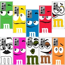 Chocolate Beans Phone Case For Samsung A70 A50 A40 A30 A31 A21 A20E A20S A10S Galaxy A71 A51 4G A9 A8 A7 A6 Plus Shell