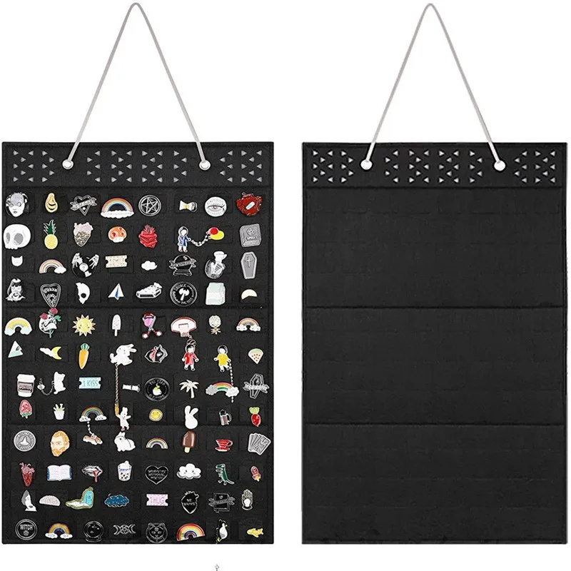Wall Hanging Brooch Display Organizer Felt Enamel Pin Badge Button Collection Storage Holder Home Kids Room Decoration Accessory
Wall Hanging Brooch Display Organizer Felt Enamel Pin Badge Button Collection Storage Holder Home Kids Room Decoration Accessory