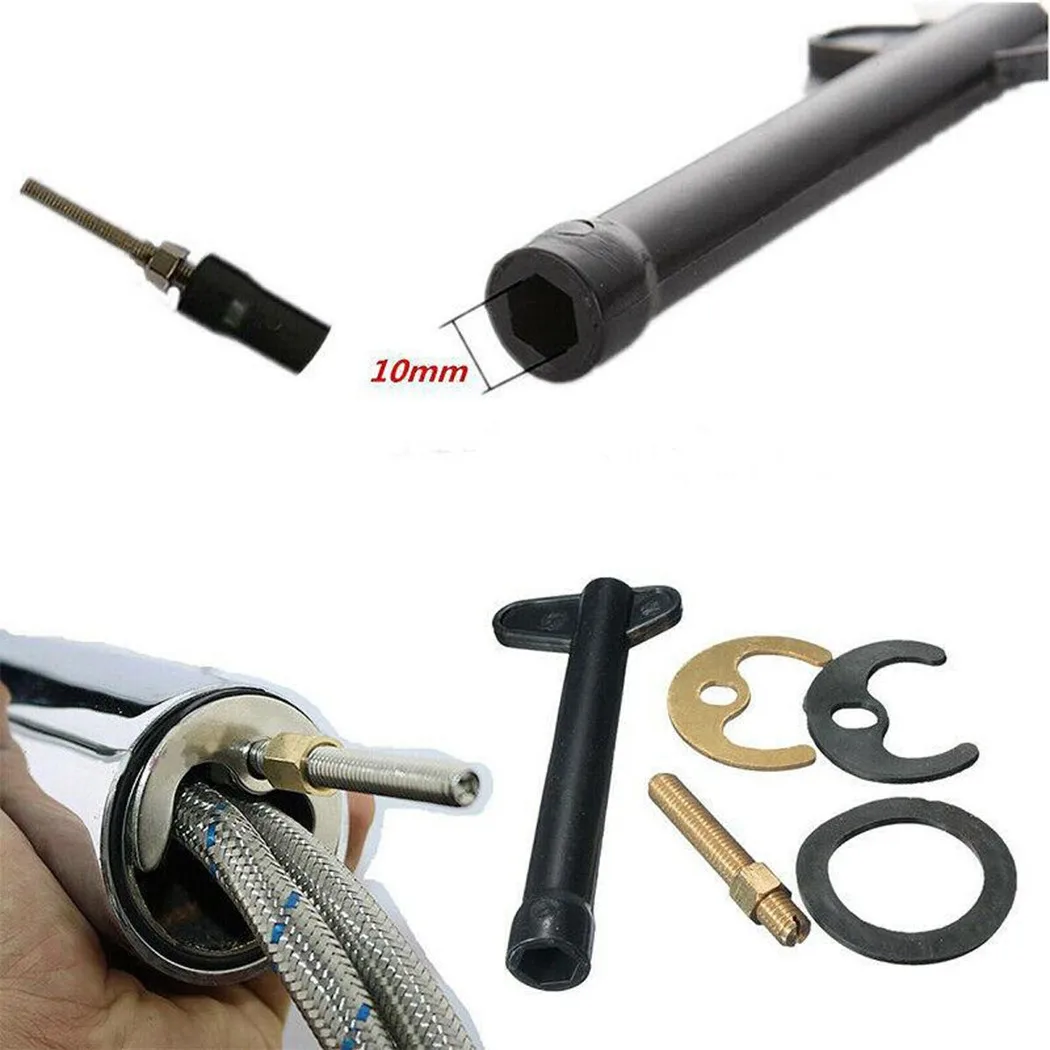 Tap Faucet Fixing Fitting Kit Stopcock Repair Kit M8 Bolt Washer Wrench Plate For Kitchen Bathroom Repairing Faucet Accessories
Tap Faucet Fixing Fitting Kit Stopcock Repair Kit M8 Bolt Washer Wrench Plate For Kitchen Bathroom Repairing Faucet Accessories
