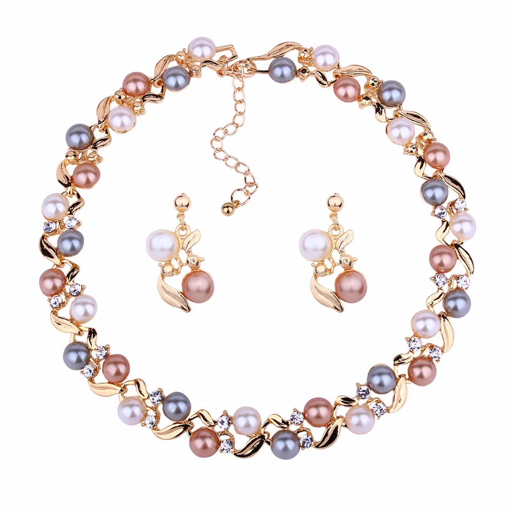 Resin Pearl Necklaces Earrings For Women Fashion Jewelry Sets Necklace With Earrings Wedding Party Jewellery Brincos Za
Resin Pearl Necklaces Earrings For Women Fashion Jewelry Sets Necklace With Earrings Wedding Party Jewellery Brincos Za