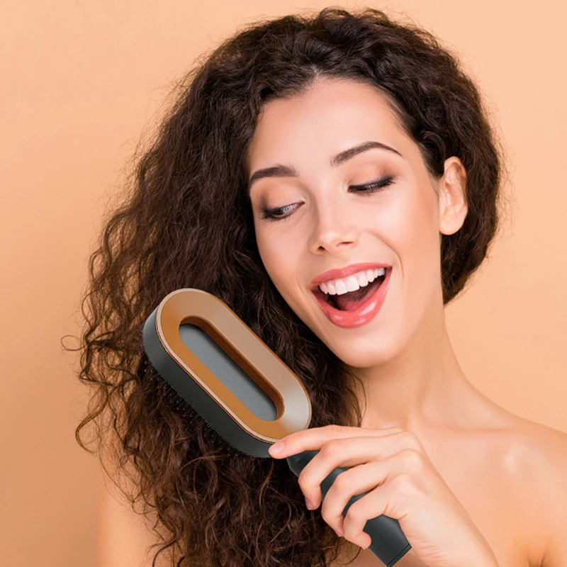 Salon Massage Detangling Hair Combs Click Self Cleaning Hair Brush For Women Self Cleaning Hair Brush
Salon Massage Detangling Hair Combs Click Self Cleaning Hair Brush For Women Self Cleaning Hair Brush