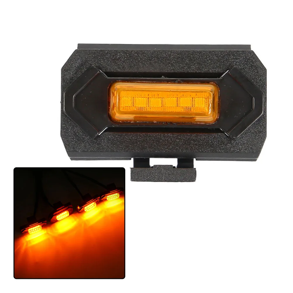4pcs Sport Pro Offroad Raptor Style LED Grille Lights Car Side Light For Toyota 2020-2022 LED Small Yellow Light
4pcs Sport Pro Offroad Raptor Style LED Grille Lights Car Side Light For Toyota 2020-2022 LED Small Yellow Light