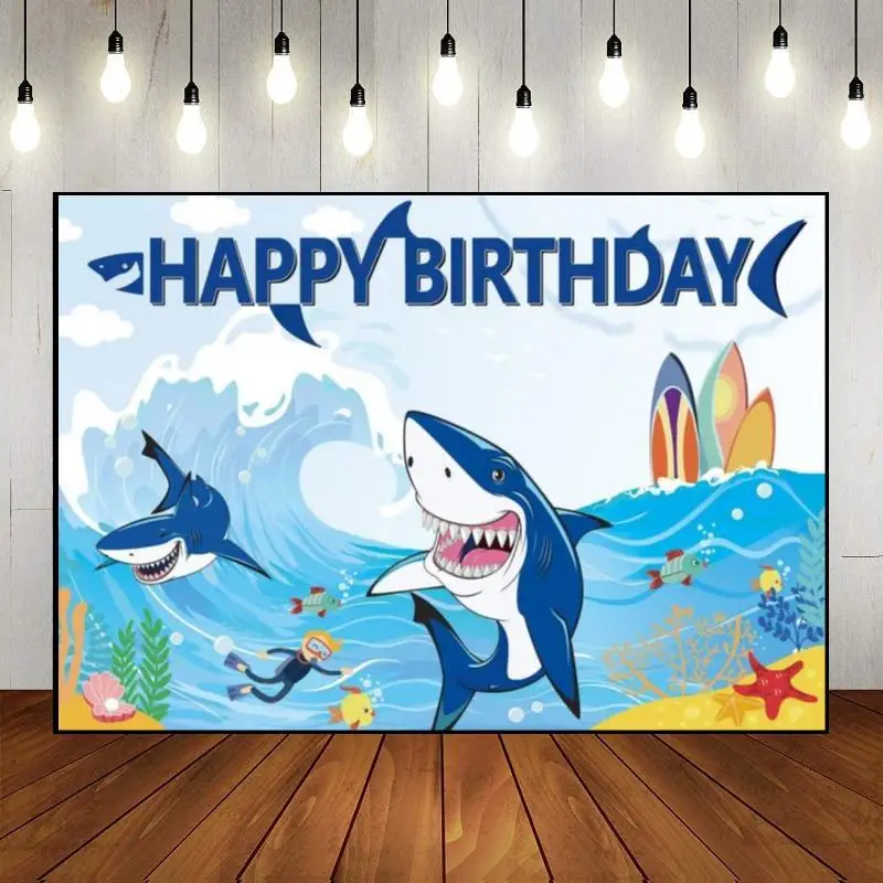 Фон для фотосъемки с изображением акулы под морем и принца
Фон для фотосъемки с изображением акулы под морем и принца