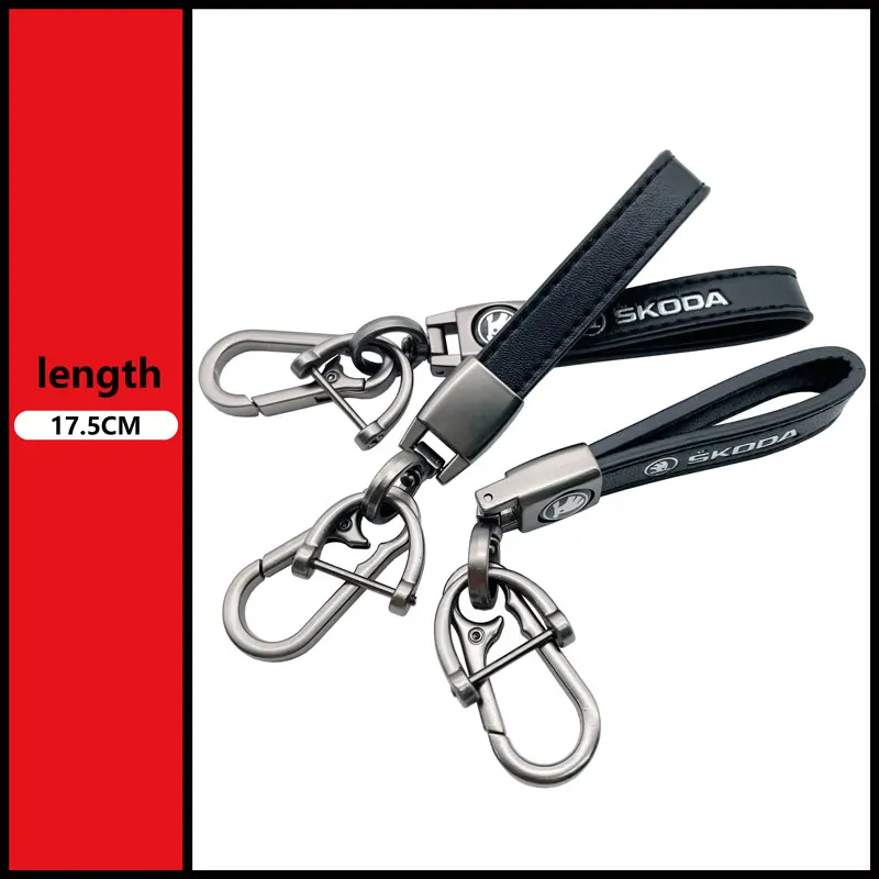 For Skoda Octavia 2 3 a5 Kodiaq Fabia Kamiq Karoq Rapid Scala Car Styling Leather Metal Horseshoe Ring Car Key Chain
For Skoda Octavia 2 3 a5 Kodiaq Fabia Kamiq Karoq Rapid Scala Car Styling Leather Metal Horseshoe Ring Car Key Chain