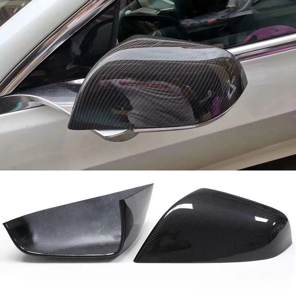 Real Carbon Fiber Rear View Side Mirror Cover For Tesla Model 3 2017-2022
Real Carbon Fiber Rear View Side Mirror Cover For Tesla Model 3 2017-2022