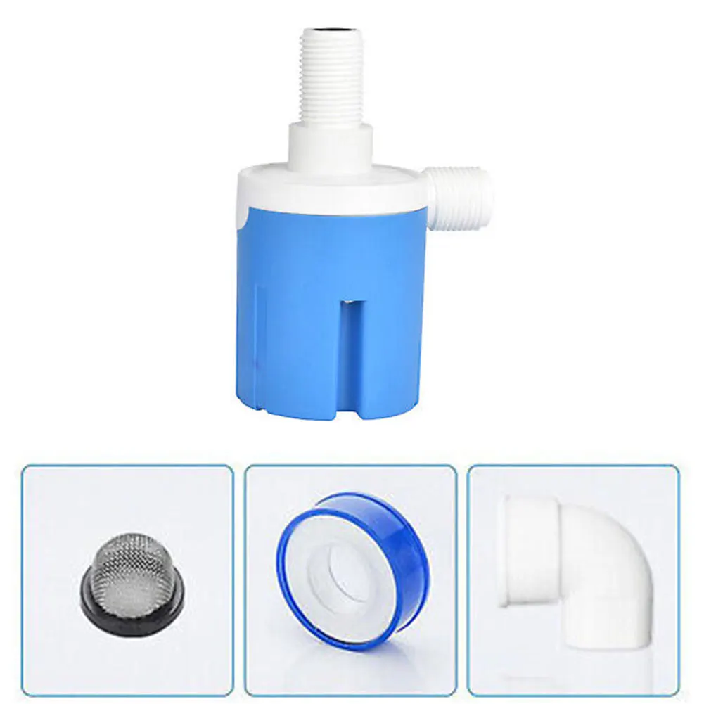 For Water Tank Float Valve 1/2\" Top Inlet Elbow Plastic Replacemnt Resource Belt Swimming Pools Water Level Control
For Water Tank Float Valve 1/2\" Top Inlet Elbow Plastic Replacemnt Resource Belt Swimming Pools Water Level Control