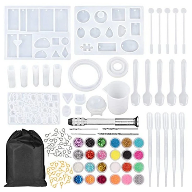 Silicone Mold With Epoxy Glue Diy Crystal Glue Tool Set For Earring Keychain Jewelry Making DIY Moule Silicone
Silicone Mold With Epoxy Glue Diy Crystal Glue Tool Set For Earring Keychain Jewelry Making DIY Moule Silicone