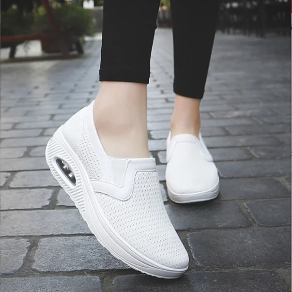 NAUSK 2022 NEWCasual Slip-On Mesh Breathable Swing Wedges Women Shoes Sneakers Height Increasing Platform Ladies Trainers
NAUSK 2022 NEWCasual Slip-On Mesh Breathable Swing Wedges Women Shoes Sneakers Height Increasing Platform Ladies Trainers