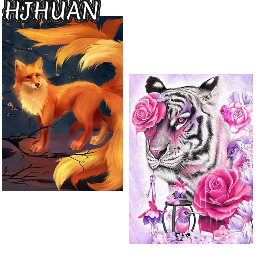 Diamond embroidery Cats and foxes Cross-stitch diamond embroidery Modern decor mosaic diamond painting full square/round drill
Diamond embroidery Cats and foxes Cross-stitch diamond embroidery Modern decor mosaic diamond painting full square/round drill