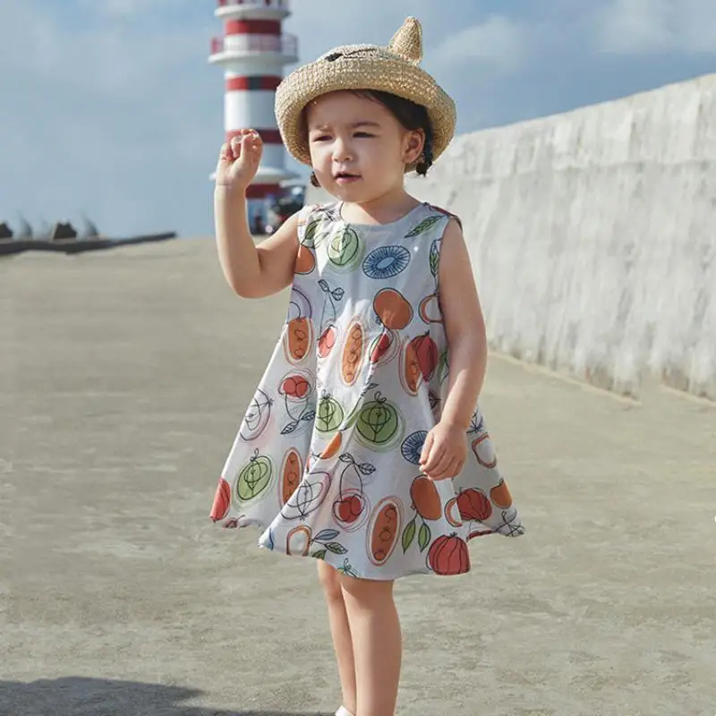 Clibeso Baby Girl Fruit Prints Dress Newborn Summer Cotton A-line Sleeveless Frocks Toddler Beach Dresses Babies O Neck Clothes
Clibeso Baby Girl Fruit Prints Dress Newborn Summer Cotton A-line Sleeveless Frocks Toddler Beach Dresses Babies O Neck Clothes