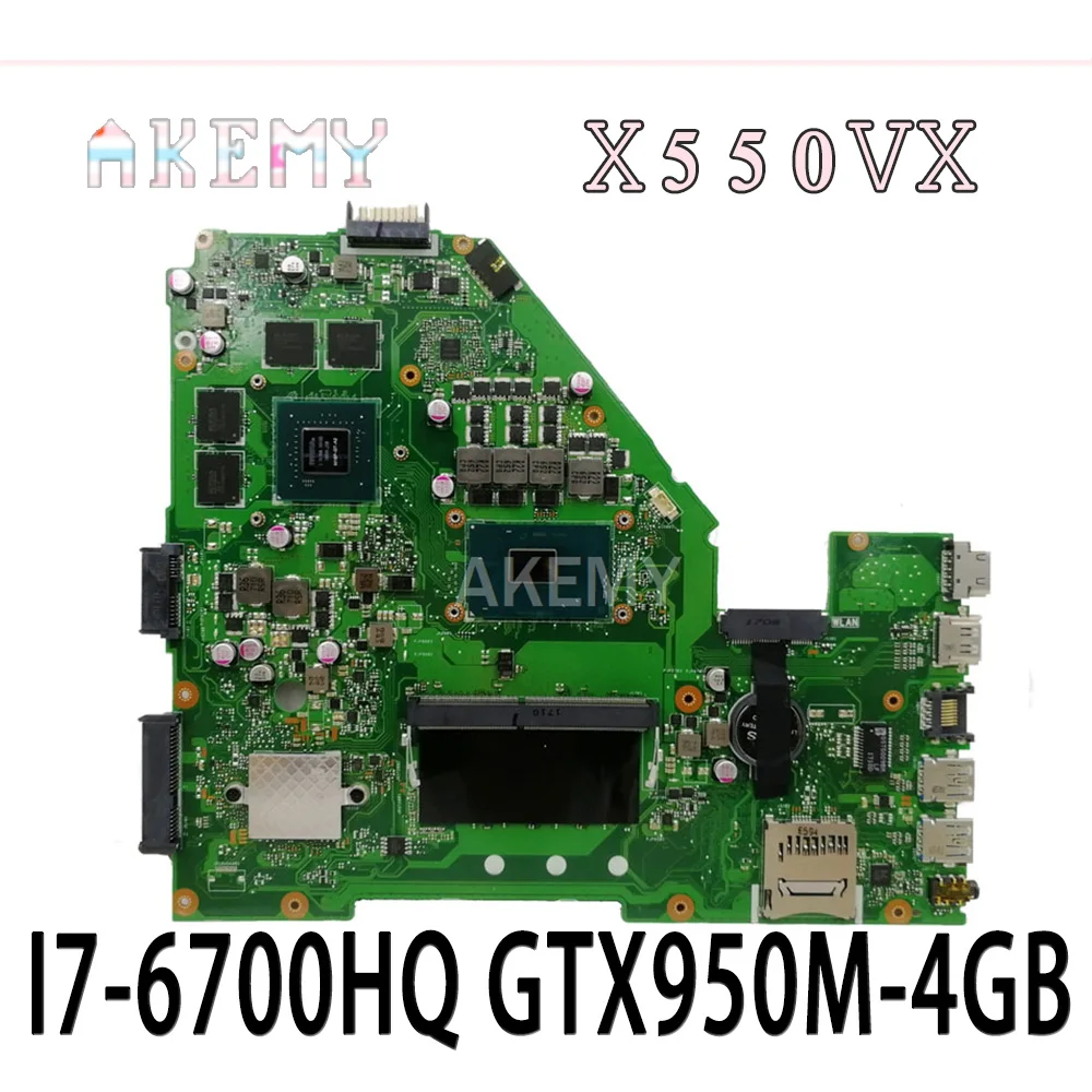 Материнская плата Akemy X550VX для ноутбука Asus X550VX X550V оригинальная материнская плата 4 ГБ-Оперативная память
Материнская плата Akemy X550VX для ноутбука Asus X550VX X550V оригинальная материнская плата 4 ГБ-Оперативная память