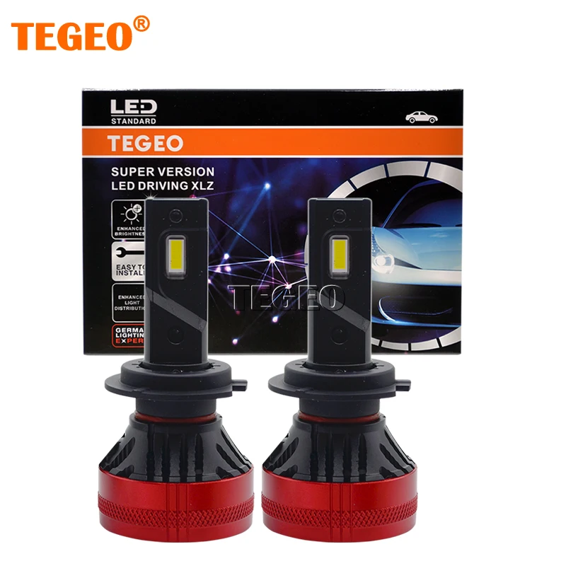 TEGEO KOREA 110W H7 H4 Светодиодная CAN-шина 9005 лм автомобисветильник фара H8 H11 9012 Hb3 Hb4 6500