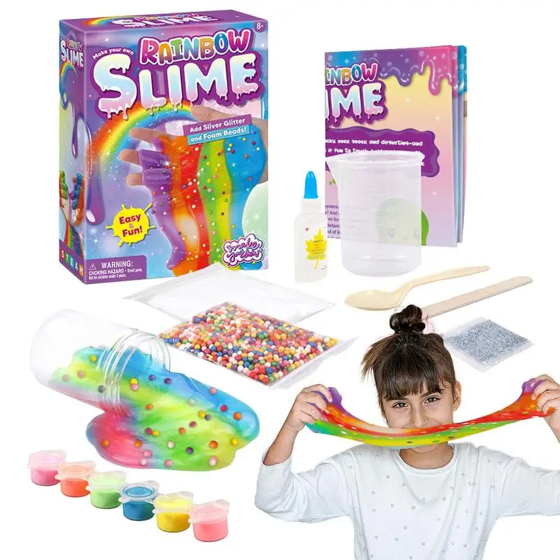 Набор для изготовления игрушек, Радужный тонкий набор для изготовления, портативный игрушечный тонкий набор для Хэллоуина, многофункциональный научный и
Набор для изготовления игрушек, Радужный тонкий набор для изготовления, портативный игрушечный тонкий набор для Хэллоуина, многофункциональный научный и