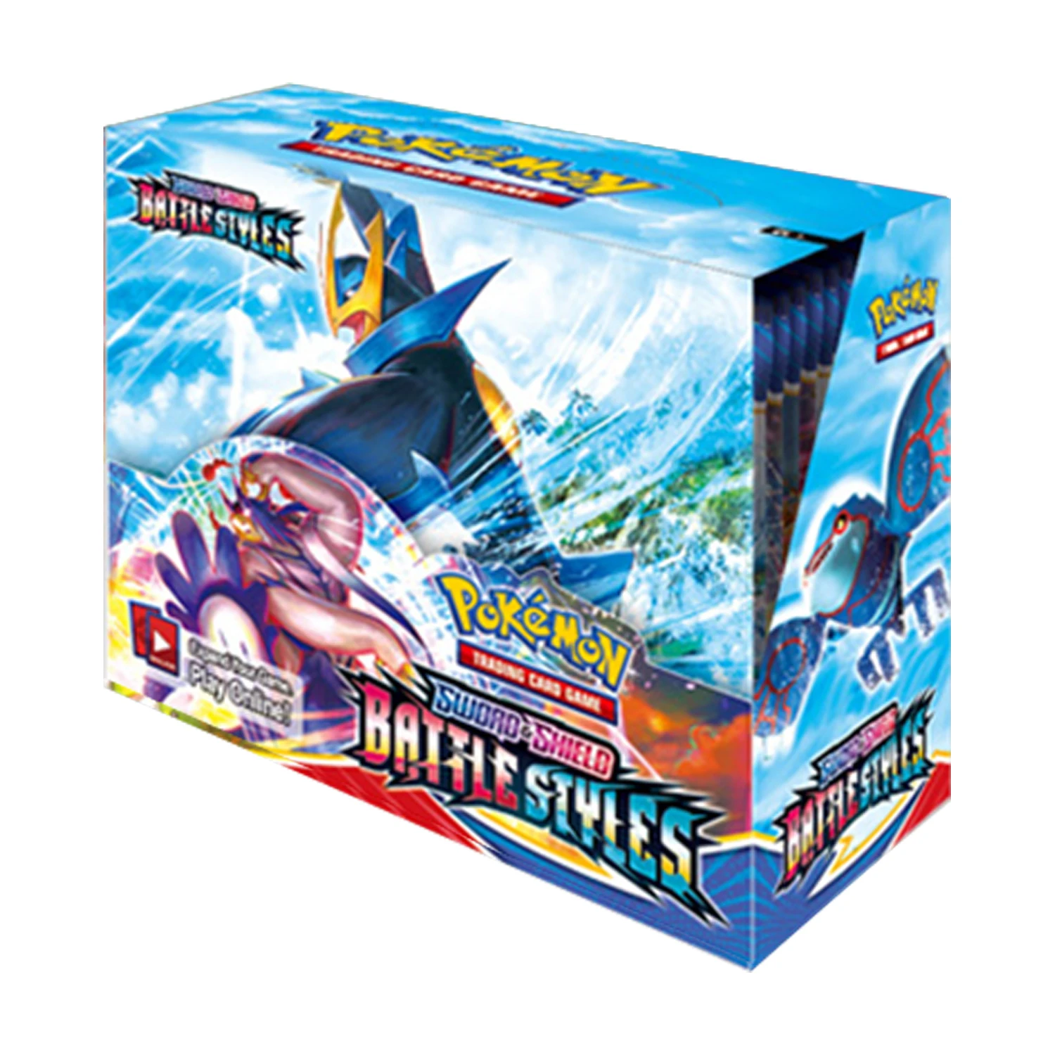 Carte Pokémon TCG: Sword & Shield-Battle Styles Booster Display Box (36 Packs) Card Pikachu Pokemon Game Kids Toys Cards
Carte Pokémon TCG: Sword & Shield-Battle Styles Booster Display Box (36 Packs) Card Pikachu Pokemon Game Kids Toys Cards