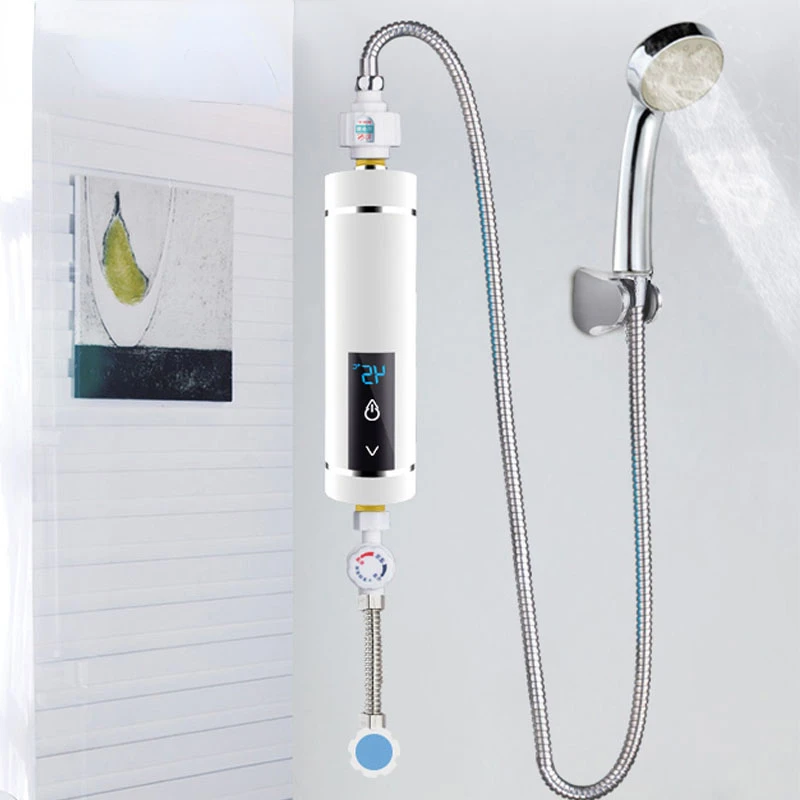 3500/5500W Electric Water Faucet Heater Instantaneous Tankless Watering Shower Mini Kitchen Bathroom Hot Water Heating Machine
3500/5500W Electric Water Faucet Heater Instantaneous Tankless Watering Shower Mini Kitchen Bathroom Hot Water Heating Machine