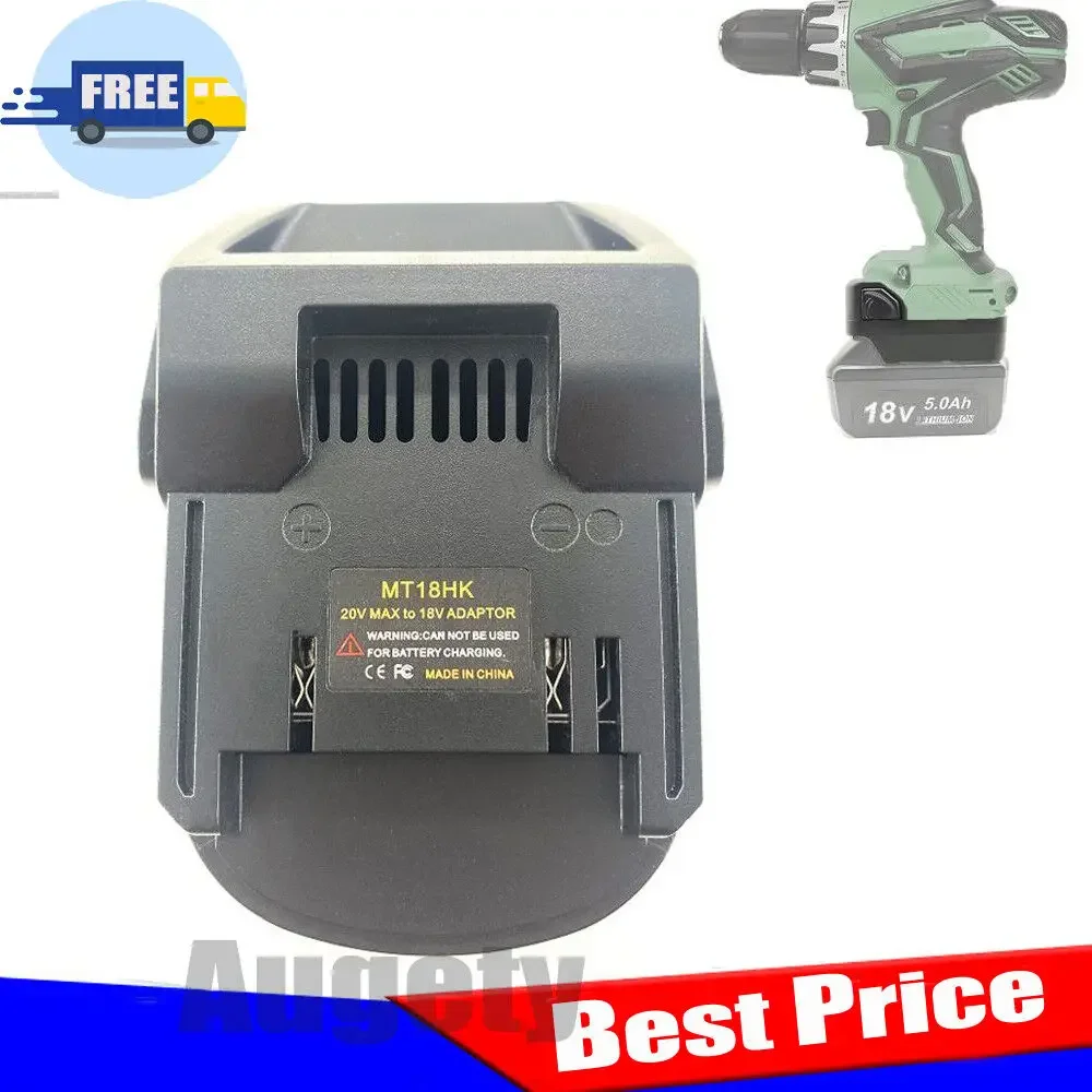 Converter Adapter for Makita 18V Lithium Battery Convert To for Hitachi for Hikoki 18V Li-ion Batttery Power Tools Drill MT18HK
Converter Adapter for Makita 18V Lithium Battery Convert To for Hitachi for Hikoki 18V Li-ion Batttery Power Tools Drill MT18HK