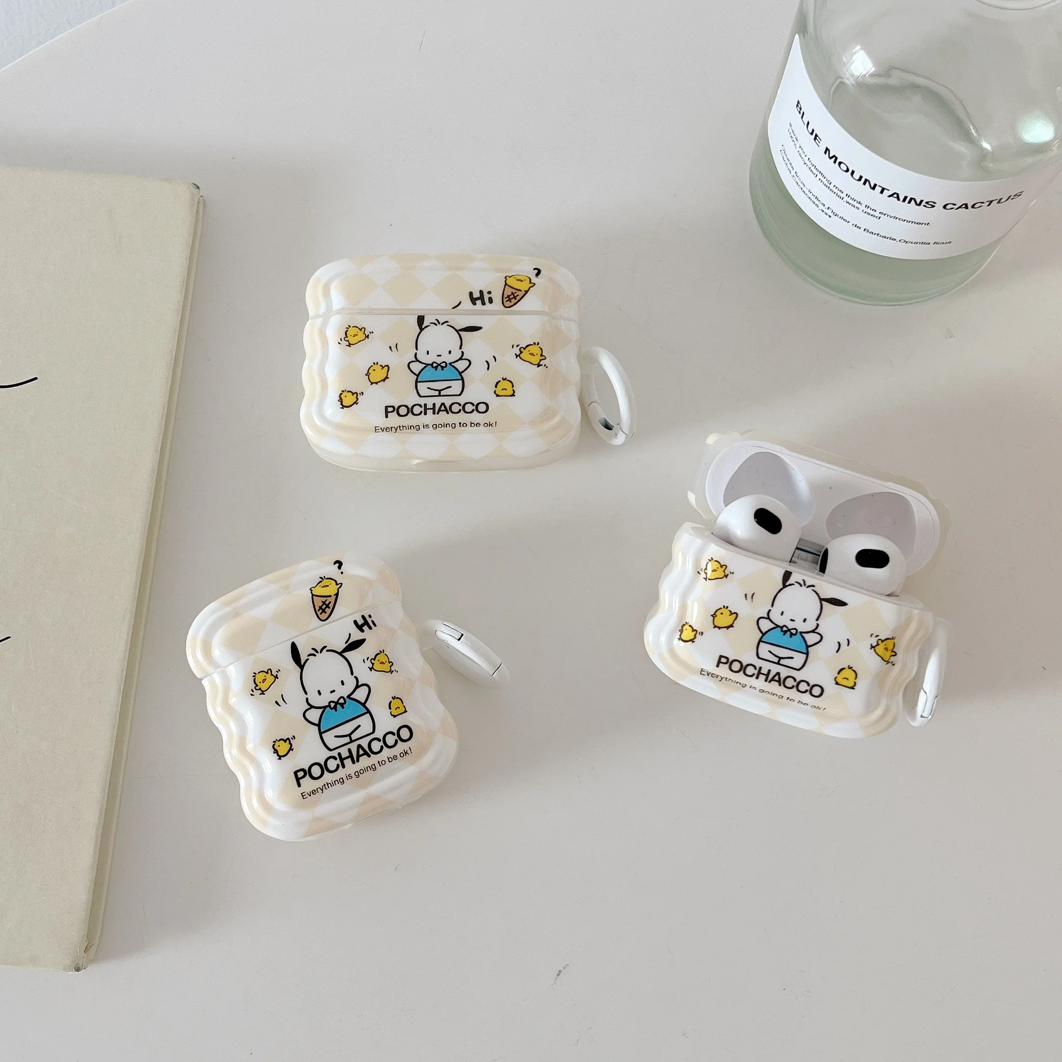 Cute Cartoon Sanrio Pochacco AirPods 3 Case Apple AirPods 1 2 AirPods Pro Case IPhone Earphone Accessories Anti-drop Cover
Cute Cartoon Sanrio Pochacco AirPods 3 Case Apple AirPods 1 2 AirPods Pro Case IPhone Earphone Accessories Anti-drop Cover