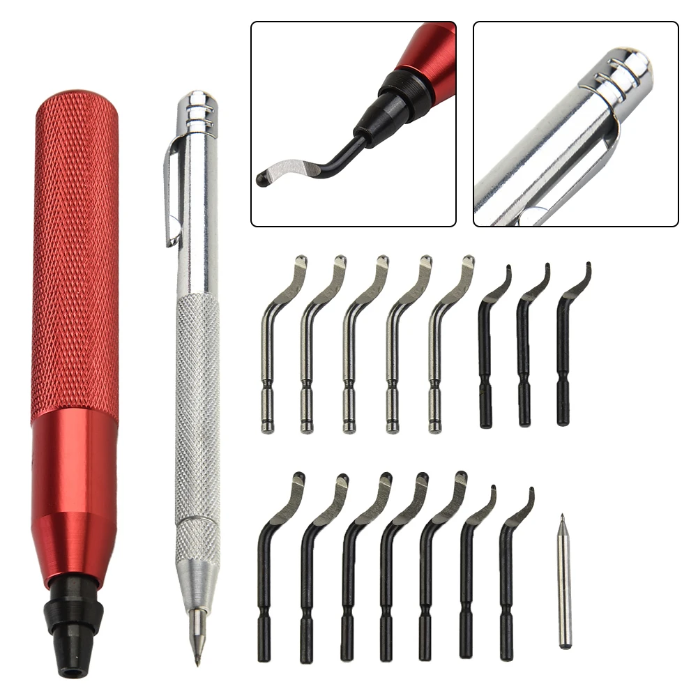 1 Set Deburring Tools With Cutter Pen + 15 High-Speed Steel Rotary Burr Removal Blades For 3D Printed Plastic Edges-For Copper
1 Set Deburring Tools With Cutter Pen + 15 High-Speed Steel Rotary Burr Removal Blades For 3D Printed Plastic Edges-For Copper