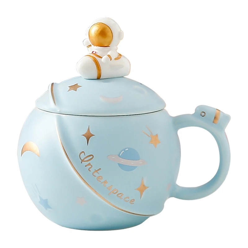 Кружка Керамическая с изображением астронавта, 450 мл, с крышкой
Кружка Керамическая с изображением астронавта, 450 мл, с крышкой