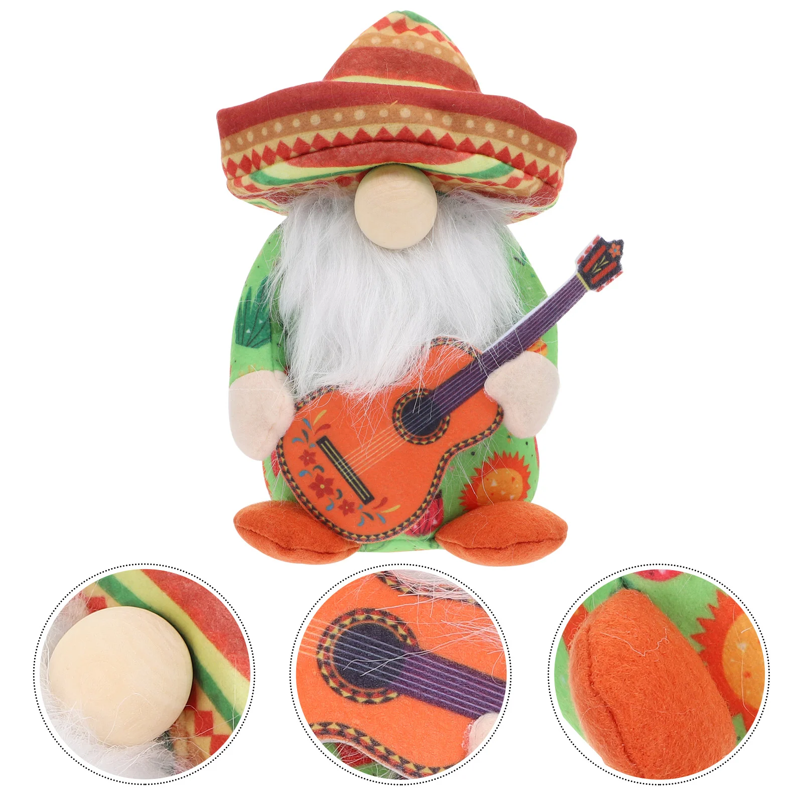 Mexican Gnome Plush Summer Gifts Fourth July Decorations Home Patriotic Fiesta Figurine Dwarf Faceless
Mexican Gnome Plush Summer Gifts Fourth July Decorations Home Patriotic Fiesta Figurine Dwarf Faceless