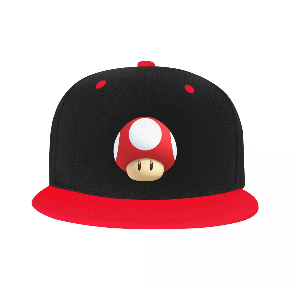 Custom Super Mushroom Game Baseball Cap Flat Skateboard Snapback Women Men's Adjustable Cartoon Hip Hop Hats
Custom Super Mushroom Game Baseball Cap Flat Skateboard Snapback Women Men's Adjustable Cartoon Hip Hop Hats