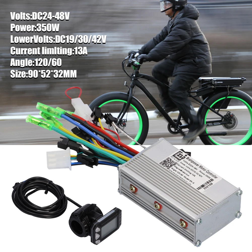 NEW 24V/36V/48V 350W Electric Bicycle Controller with LCD Display Panel E-bike Electric E Bike Scooter Brushless Controller Part
NEW 24V/36V/48V 350W Electric Bicycle Controller with LCD Display Panel E-bike Electric E Bike Scooter Brushless Controller Part
