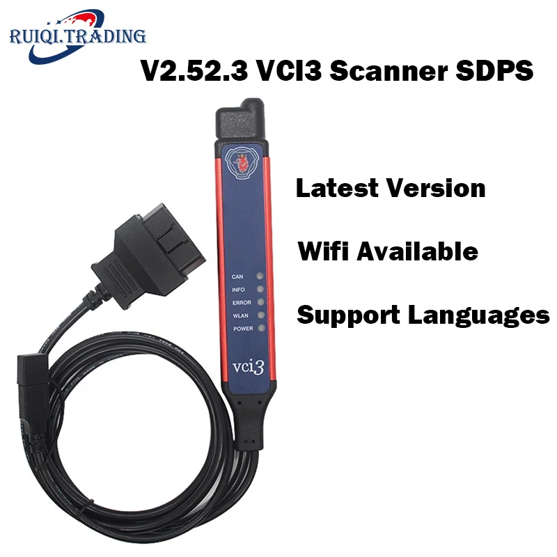 V2.52.3 VCI3 SDP3 для Scania VCI3 Trucks, сканер OBDII, 2023 оригинальный чип, фонарик для сканирования грузовика, сверхмощная диагностика, обновление VCI2
V2.52.3 VCI3 SDP3 для Scania VCI3 Trucks, сканер OBDII, 2023 оригинальный чип, фонарик для сканирования грузовика, сверхмощная диагностика, обновление VCI2