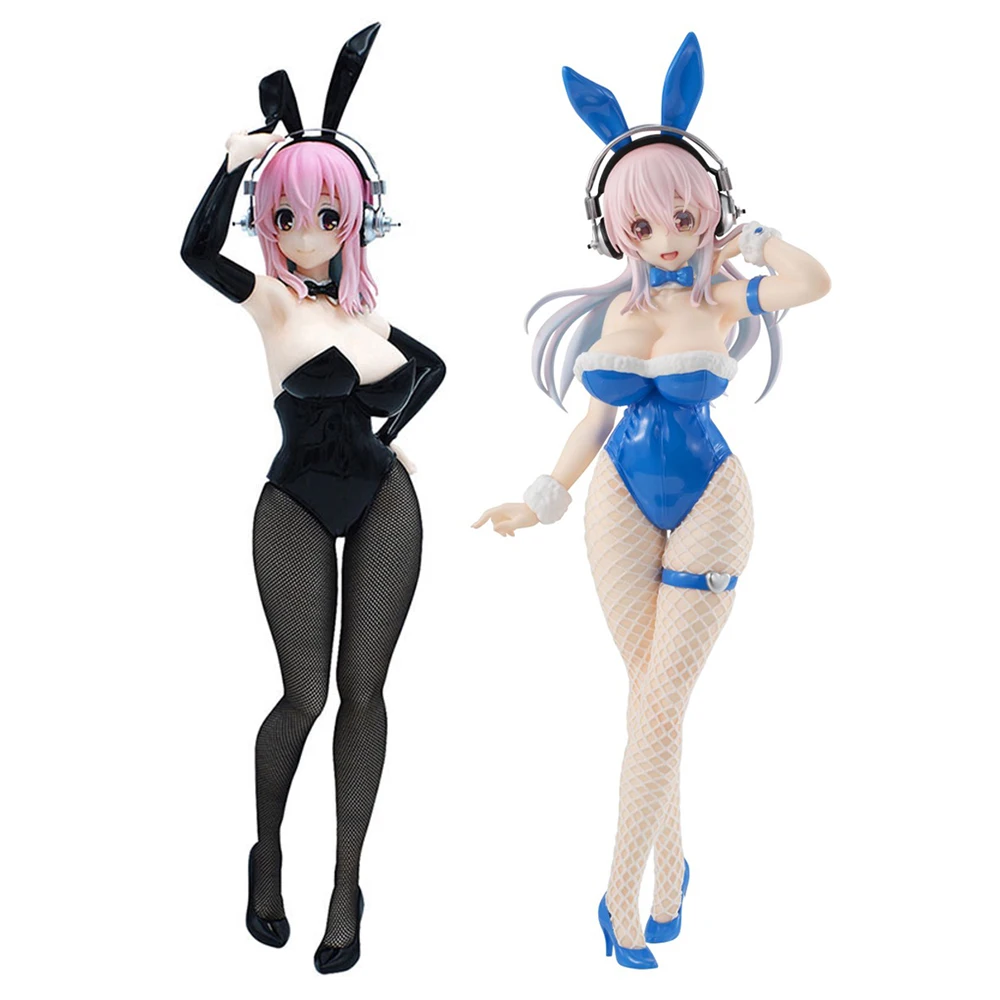 Dynamic Original FuRyu Anime Action Figures Super Sonico Bunny Girl Kawaii Sexy Ver. PVC Model Toy Doll Desktop Static Ornaments
Dynamic Original FuRyu Anime Action Figures Super Sonico Bunny Girl Kawaii Sexy Ver. PVC Model Toy Doll Desktop Static Ornaments