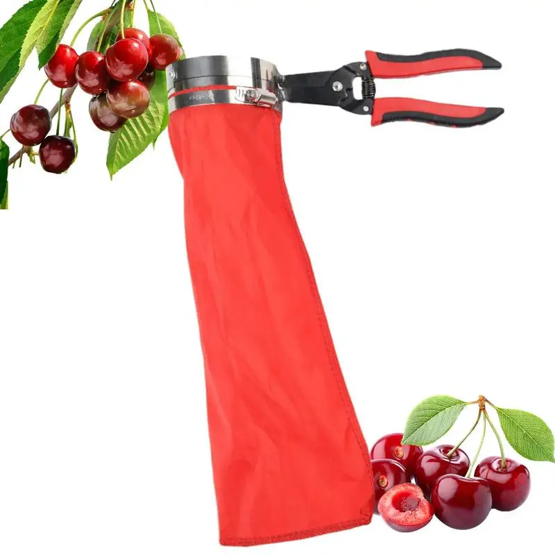 

Loquat Picker Pepper Picker Tool Portable Outdoor Manual Tools Picker Collector With Storage Bag For Jujube Orange Lemon Mulberr