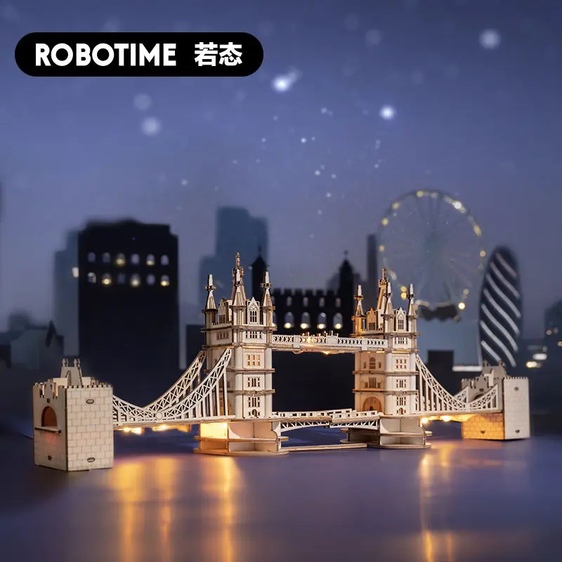 London Bridge/Big Ben wooden puzzle 3D building model adult assembly decompression diy handmade birthday gift toy model kit
London Bridge/Big Ben wooden puzzle 3D building model adult assembly decompression diy handmade birthday gift toy model kit