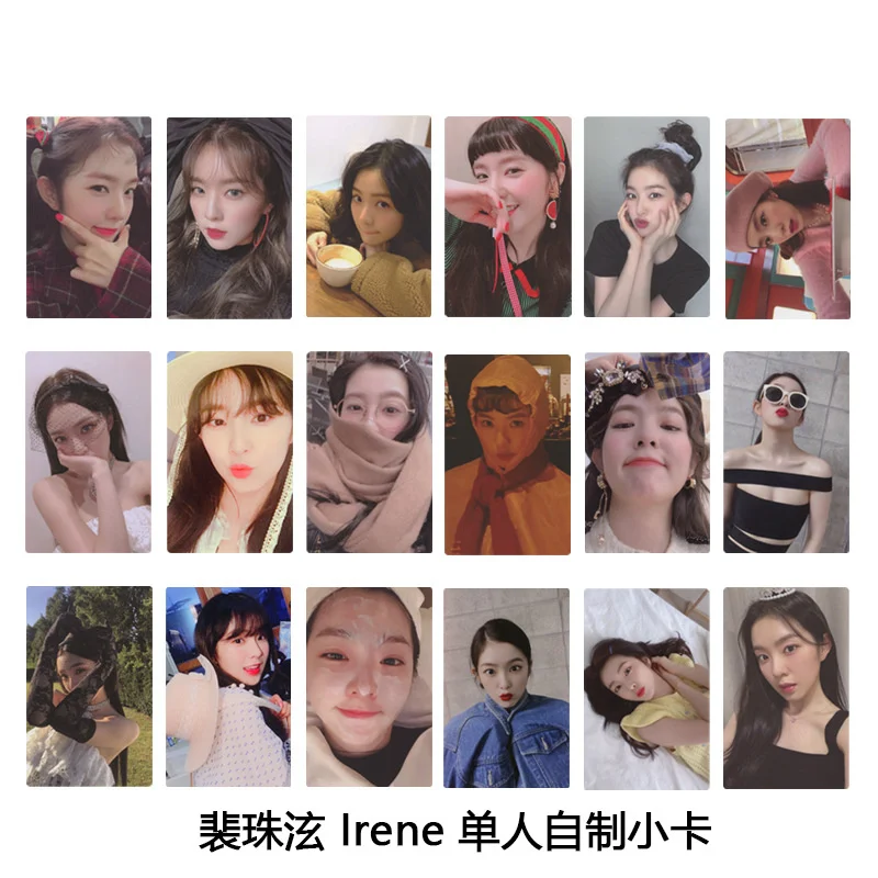 KPOP Red Babe Album Same Style Single Homemade Photo Card High Quality LOMO Collection Card Signature Set Card Fan Gifts IRENE
KPOP Red Babe Album Same Style Single Homemade Photo Card High Quality LOMO Collection Card Signature Set Card Fan Gifts IRENE