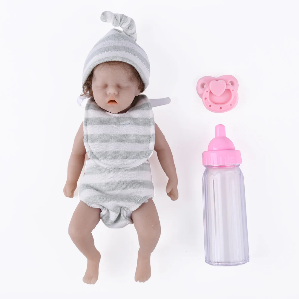 6 Inch 15CM Baby Dolls Reborn Baby Toys Lifelike & Washable Silicone Full Body Toddler Mini Doll Birthday Xmas Gifts dropship
6 Inch 15CM Baby Dolls Reborn Baby Toys Lifelike & Washable Silicone Full Body Toddler Mini Doll Birthday Xmas Gifts dropship