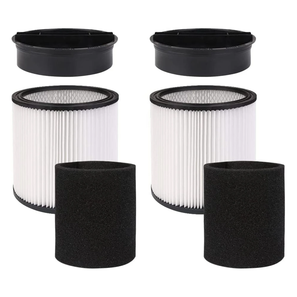 

HEPA Cartridge Filters with Lid for Shop-Vac Shop Vac 90304,90350,90333,90585 5 Gallon and Above Wet Dry Vacuum Cleaners