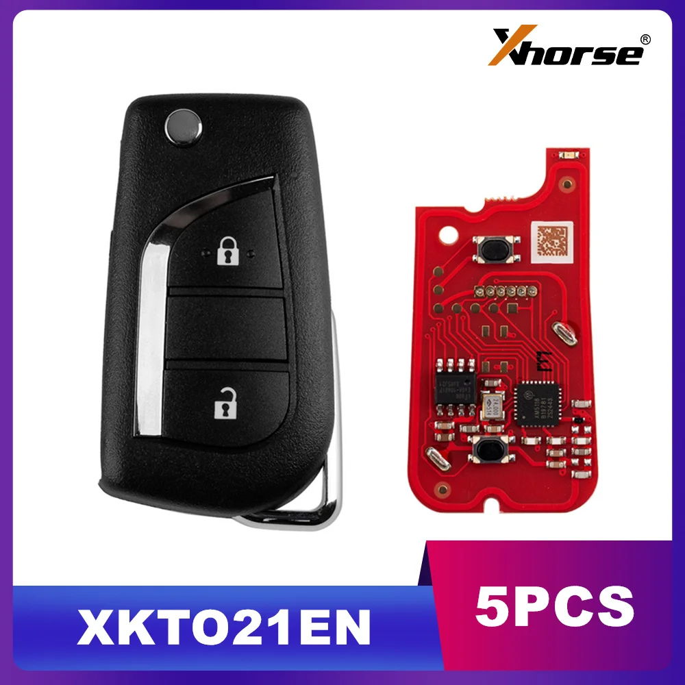 Xhorse XKTO21EN проводной дистанционный ключ 2-го поколения для Toyota 2 кнопки обновленная версия XKTO01EN 5 шт./лот
Xhorse XKTO21EN проводной дистанционный ключ 2-го поколения для Toyota 2 кнопки обновленная версия XKTO01EN 5 шт./лот