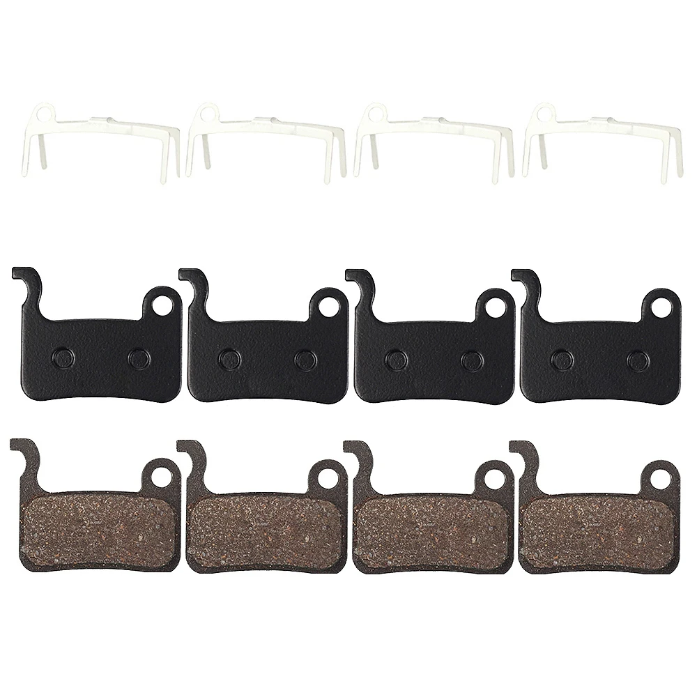 4 Pairs MTB Bicycle Resin Disc Brake Pads for Shimano Deore M596 M595 M535 SLX M665 XT M775/776/765 XT/R M975 M966 M965 | Спорт и