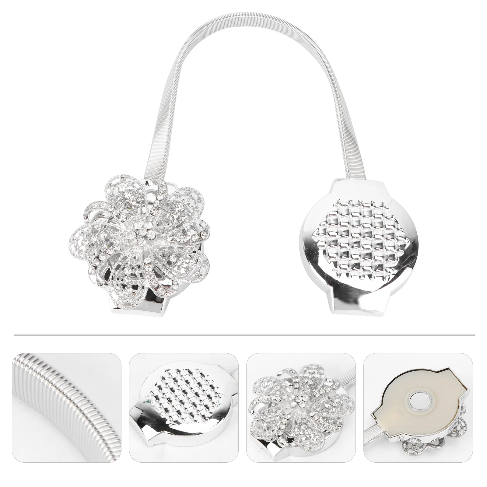 Curtain Tiebacks Drapery Tieback Magnetic Rope Holdback Rhinestone Buckle Clasp Holdertie Living Room Flower Window Buckles
Curtain Tiebacks Drapery Tieback Magnetic Rope Holdback Rhinestone Buckle Clasp Holdertie Living Room Flower Window Buckles
