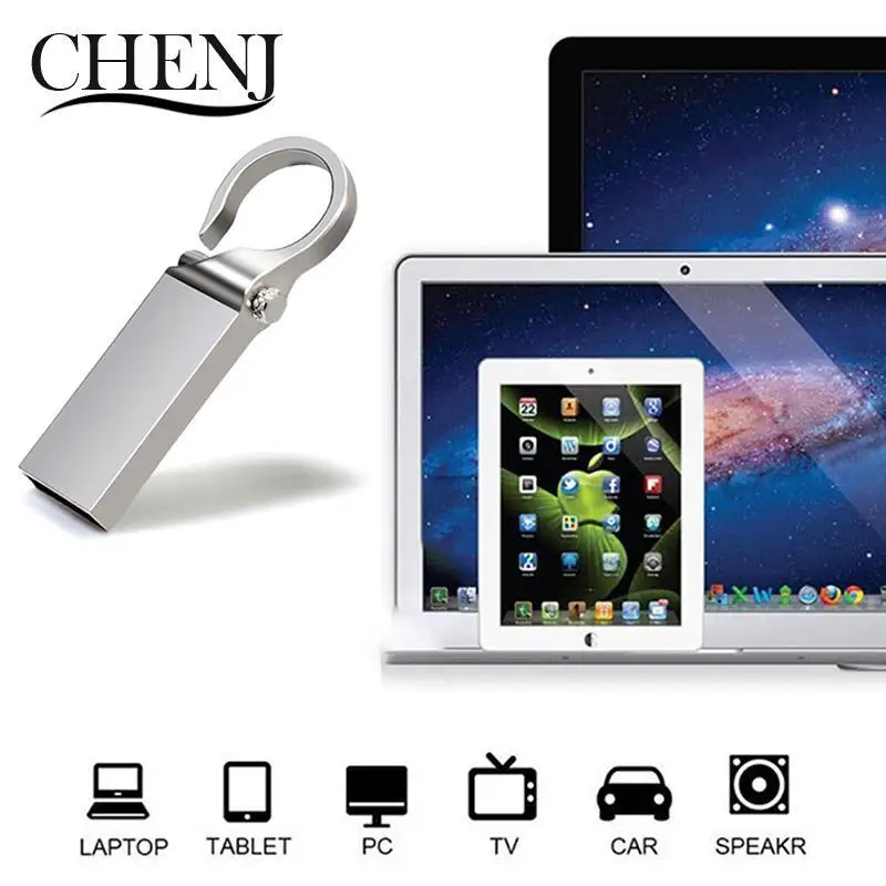 

USB 3.0 2TB Metal Drive 1TB Usb Flash Drives Waterproof Usb Flash Disk Stick with 2 Android Phone Adapters