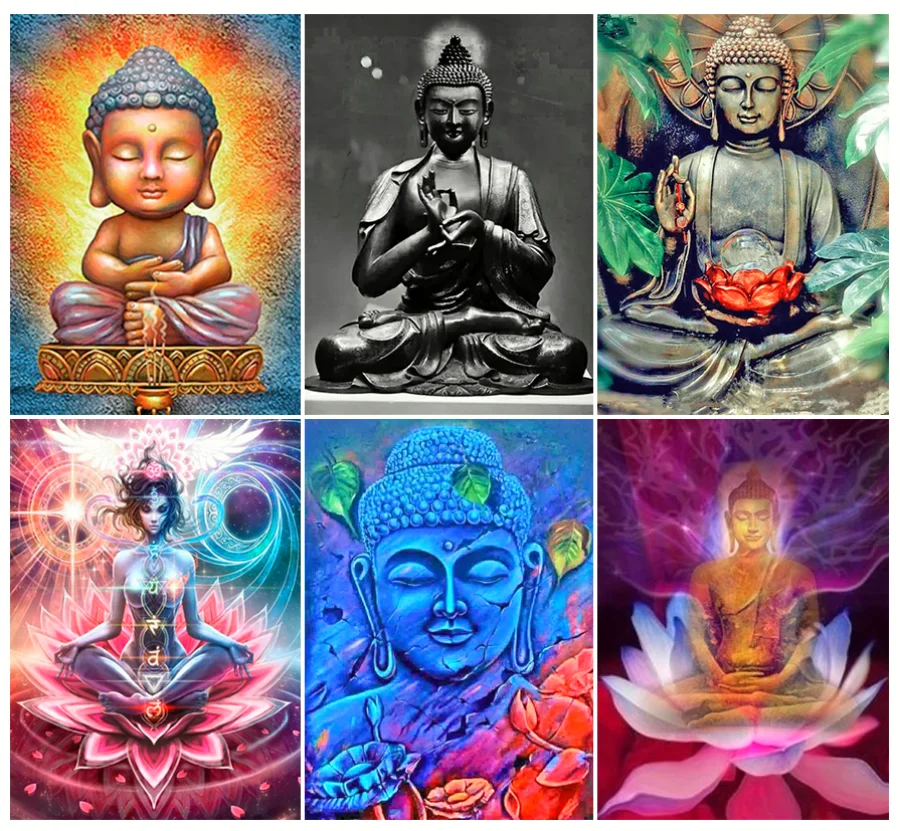 DIY Diamond Painting Religion Buddha Full Drill Diamond Embroidery Mosaic Rhinestones Picture Lotus Cross Stitch Kit Home Decor
DIY Diamond Painting Religion Buddha Full Drill Diamond Embroidery Mosaic Rhinestones Picture Lotus Cross Stitch Kit Home Decor