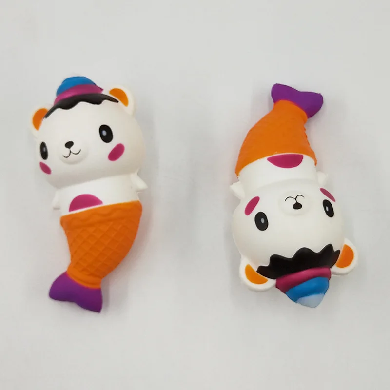 1 Pcs Novelty Funny Simulation Bear Mermaid PU Soft Venting Decompression Children Slow Rebound Toys Children's Birthday Gift
1 Pcs Novelty Funny Simulation Bear Mermaid PU Soft Venting Decompression Children Slow Rebound Toys Children's Birthday Gift