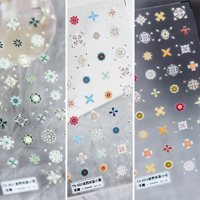 Ferritin new process three-dimensional 5D nail enhancement sticker thin tough back glue nail sticker Bohemia Xiaolian ts602
Ferritin new process three-dimensional 5D nail enhancement sticker thin tough back glue nail sticker Bohemia Xiaolian ts602