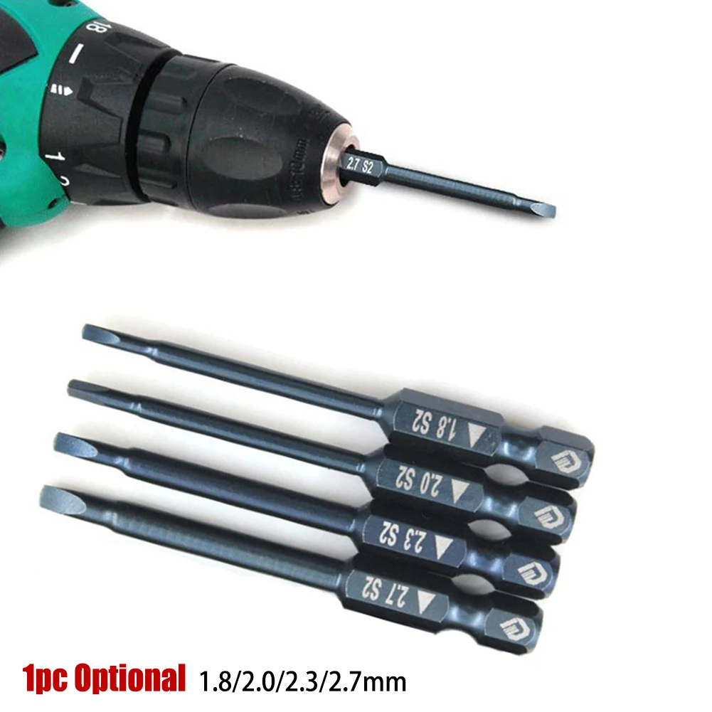 1pc Screwdriver Bit 65mm 1.8-2.7mm Triangular Screwdriver Bit Hex Shank Magnetic Precise Screwdriver Hand Tools Multi-tool
1pc Screwdriver Bit 65mm 1.8-2.7mm Triangular Screwdriver Bit Hex Shank Magnetic Precise Screwdriver Hand Tools Multi-tool