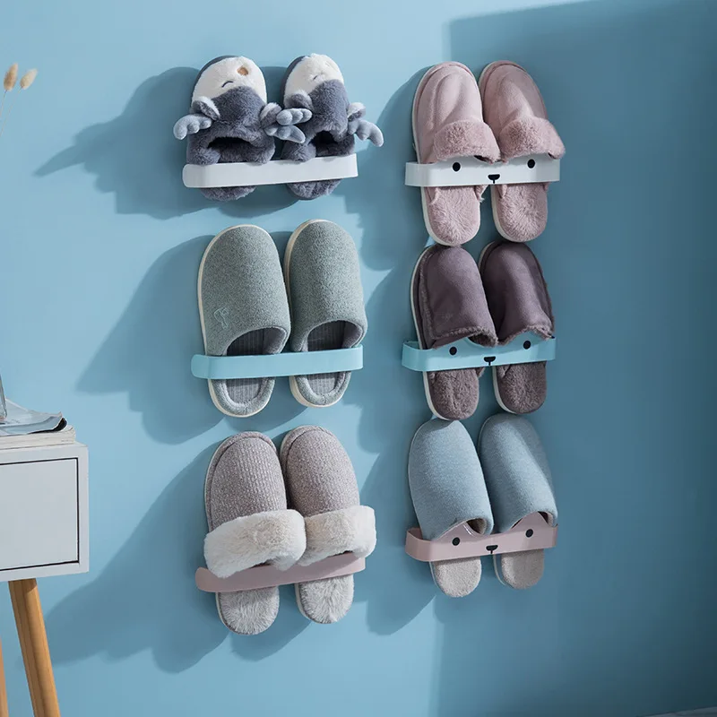1pcs Multifunctional Storage Rack Slipper Shelf Storage Organizer Home Plastic Hole Free Paste Wall Hanging Bathroom Shoe Rack
1pcs Multifunctional Storage Rack Slipper Shelf Storage Organizer Home Plastic Hole Free Paste Wall Hanging Bathroom Shoe Rack